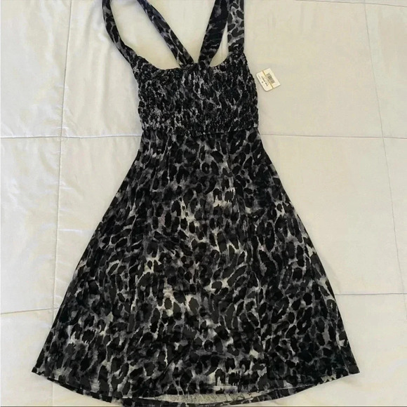 Free People Virgo Moon velvet animal print mini dress - Picture 4 of 11